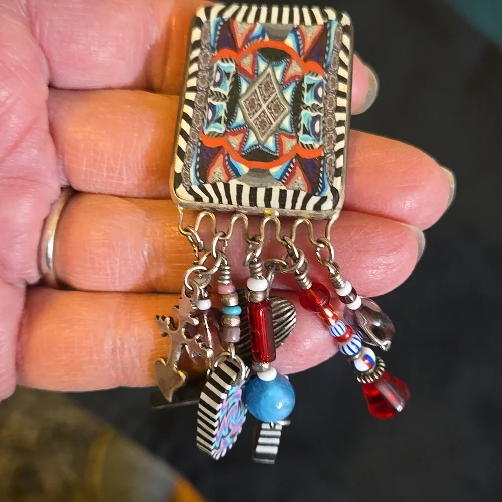 Vintage Artisan Brooch - Picture 3 of 10